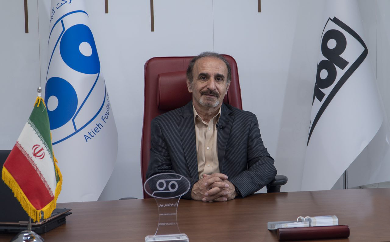 مهندس احمد سعیدبخش مدیرعامل هلدینگ آتیه فولاد نقش جهان در گفت و گو با ماهنامه تخصصی پردازش